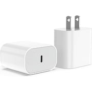 Compatible with iPhone 17 16 15 14 13Fast Charger,20W PD USB C Wall Charger Block,2-Pack Type-C Power Adapter Charging Plug Compatible with iPhone 14 Pro Max/13/12 Mini/11/XS iPad Pro Case