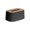 Black, variant on Elastic Tissue Box European Style Concise Desktop Tissue Holder White 8.3x5.3x3.7 Inches 1 Pack