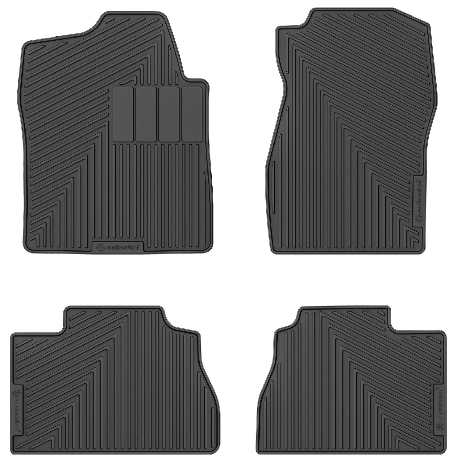 RC38599 Custom Fit AllWeather Floor Mats for 2009 GMC