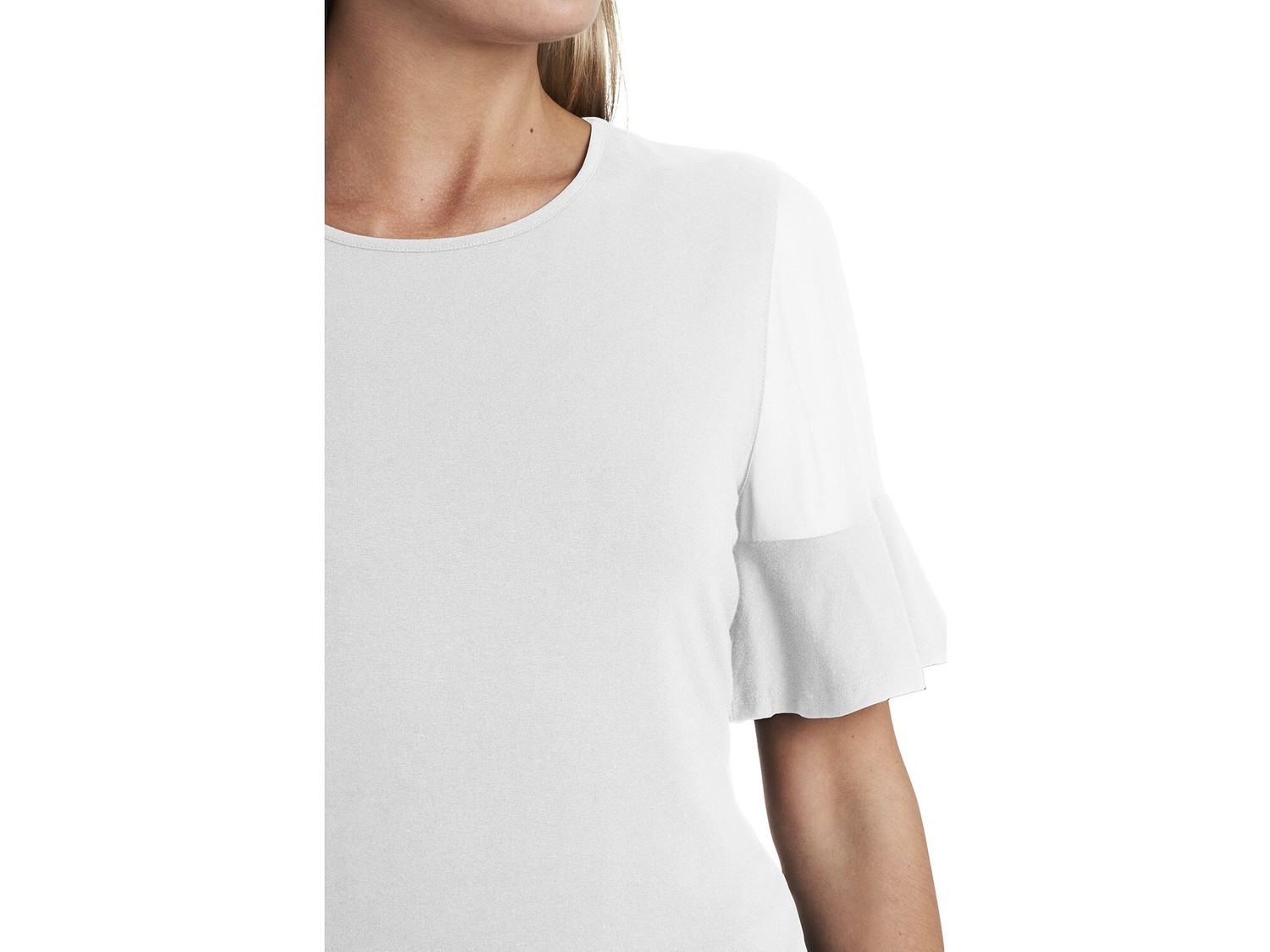 Vince Camuto Womens Flutter Sleeve Mix 