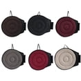 thumbnail image 3 of Ruiboury EVA Non-slip Car Seat Cushion Provides Relief For Back And Hips Chair Pad Backed With Textured wine red, 3 of 6