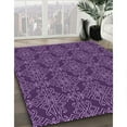thumbnail image 2 of Ahgly Company Indoor Rectangle Patterned Purple Iris Purple Area Rugs, 2' x 3', 2 of 6
