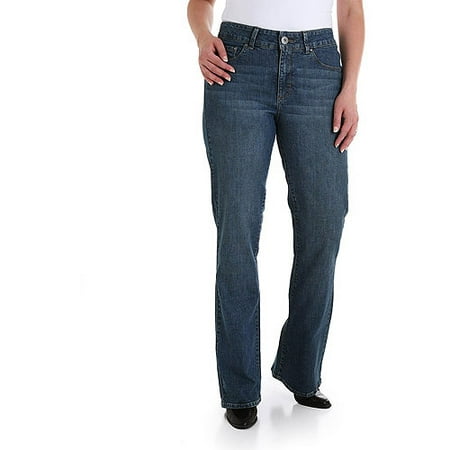 Riders - Women's Slimming Flap-Pocket Bootcut Jeans - Walmart.com