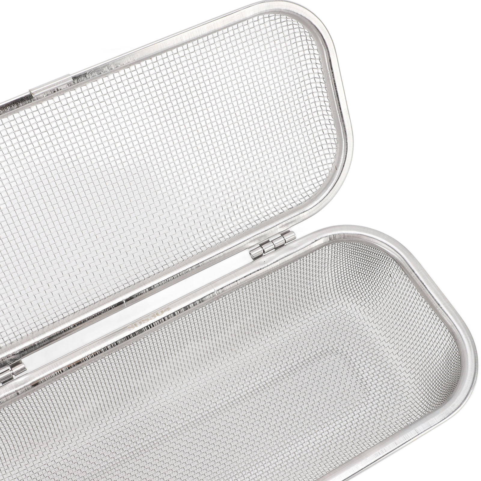 LAZIOEGR 304 Stainless Steel Dishwasher Utensil Basket – Compact Mesh Holder for Spoons, Chopsticks & Forks, 4.5"x10.4"x3.0" – Durable, Space‑Saving, Dishwasher Safe