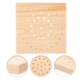 thumbnail image 4 of 1Set Clay Doll Model Display Board Round Khaki Wood Craft Projects Artists, 4 of 8