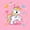Blue Pink Yellow, variant on Aikeke Cute Unicorn Twin Comforter Sets 2pcs, Colorful Stripes Daisy Bedding Set,1 Comforter and 1 Pillowcase