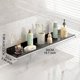 thumbnail image 1 of 1pc 50cm/19.7inch Stainless Steel Bathroom Shelf Organizer, Sink Drain Shelf Over The Faucet, Bathroom Decor Counter Top Organizer, Bathroom Accessories, 1 of 4