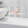 thumbnail image 3 of Weiweiguan 1set Bathroom Corner Storage Display Rack Dressing Table Storage Holder, 3 of 7