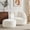 Beige, variant on Gericco Oversized Bean Bag Chair with Ottoman, Compressed Memory Foam Fill & Footrest Included, for Living Rooms, Bedrooms, Game Rooms, Orange