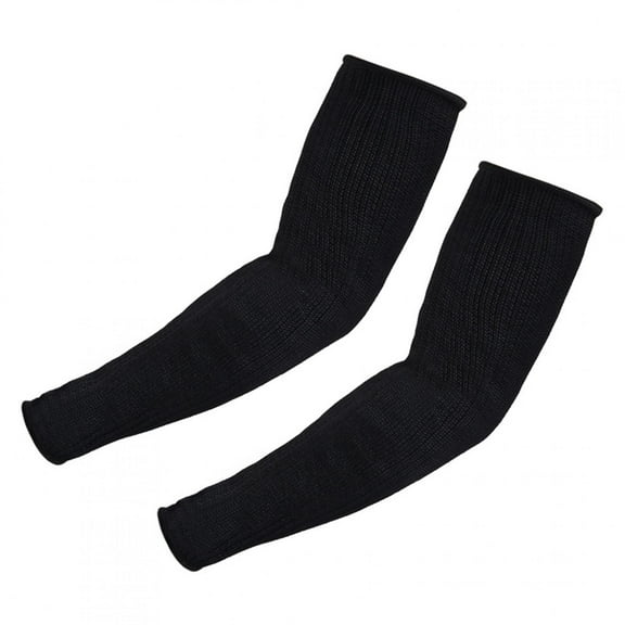 Protective Anti Abrasion Arm Protection Sleeves, Heat Burn Cut Resistant Sleeves Steel Wire Armband Level Safety Arm Guard for Garden Kitchen Farm Work