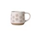thumbnail image 1 of Taza de café de cerámica con diseño retro, de gran capacidad, de gres, for uso doméstico, desayuno y oficina., 1 of 6