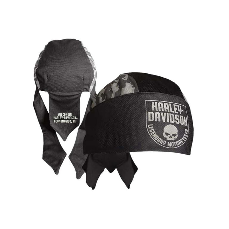 Harley-Davidson® Willie G. Skull Multifunctional CoolMax Headwear Black  MHW119930