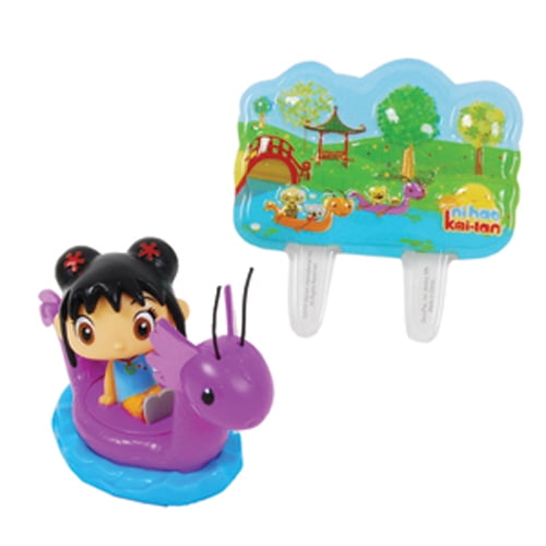 Ni Hao Kai Lan Dragon Boat Cake Topper Set 3pc Walmart Com