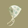 thumbnail image 3 of 5 piezas de pañuelo para el pelo de ganchillo, bufanda floral para el pelo, diademas bohemias vintage, lazos triangulares para el pelo, accesorios para el pelo hechos a mano, 3 of 5