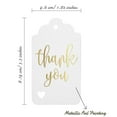 thumbnail image 5 of Inkdotpot ThankYou Bridal Shower-Baby Shower-Retirement-Wedding-Birthday Bottle Tag Real Gold Foil Favor Hang Tags Pack Of 50, 5 of 6