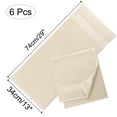 thumbnail image 7 of PiccoCasa 6 Pack Cotton Soft Hand Towels Set for Bathroom 13" x 29" Camel Color, 7 of 7