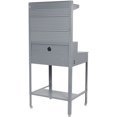 thumbnail image 3 of Global Industrial Sloped Shop Desk w/ Riser & Pegboard Panel 34-1/2""W x 30""D G, 3 of 4