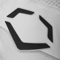 thumbnail image 4 of Evoshield Carbyne Adult Batting Gloves With Strap - Team White Small, 4 of 5