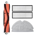 thumbnail image 1 of 5pcs For Xiaomi Mijia 2c Robot Hepa Filter Main Brush Mop Cloth Parts, 1 of 4