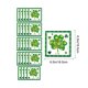thumbnail image 3 of Vajilla desechable para fiesta temática de San Patricio con diseño de trébol, platos de papel de 18 y 23 cm, vasos de papel y pañuelos, juego de platos de papel con temática de fiesta, vajilla desecha, 3 of 6