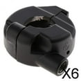 thumbnail image 1 of DYNWAVECA 5-6pack Motorcycle Throttle Cable Holder Housing Bracket Mount 6 Pcs, 1 of 7