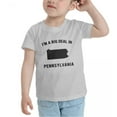 thumbnail image 3 of I'm A Big Deal in Pennsylvanias Cute Toddler T Shirts for Boys Girls (Gray, 3T), 3 of 5