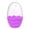 purple, variant on Dualoai Fillable Easter Egg Easter Basket Fillers for Wedding Easter Hunt DIY Crafts red