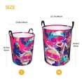 thumbnail image 2 of Large Laundry Basket with Handles - Hip Hop People No.107 Kids Baby Dirty Clothes Laundry Hamper for Bedroom Aesthetic, 2 of 5