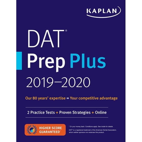 Pre-Owned DAT Prep Plus 2019-2020: 2 Practice Tests + Proven Strategies + Online (Paperback) 1506235255 9781506235257