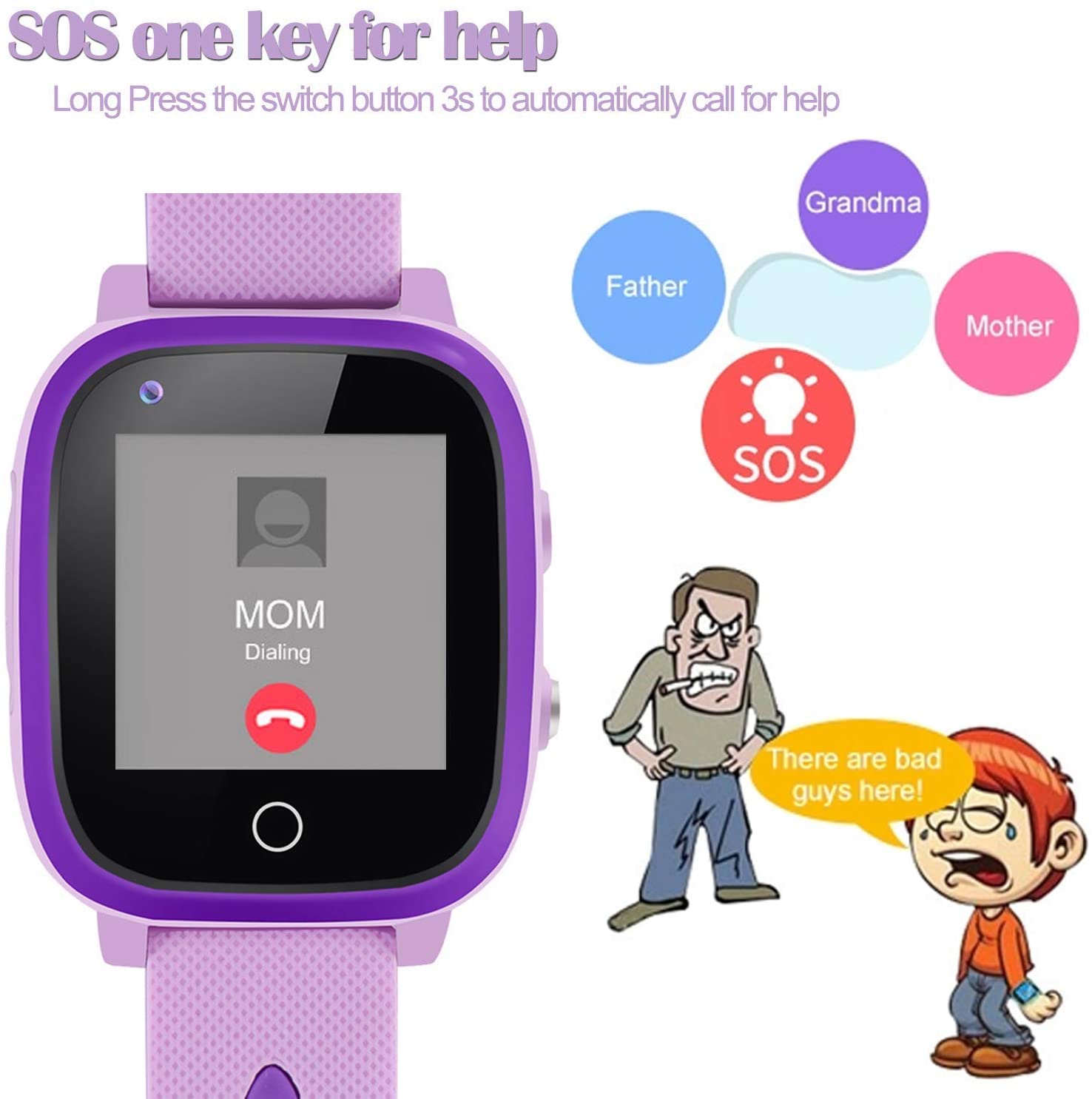 4G Kids Smart Watch,Kids Phone 