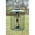 thumbnail image 6 of WoodLink Squirrel Proof Caged 6 Port Tube Bird Feeder with Green Finish, 6 of 9