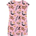 thumbnail image 2 of Looney Tunes Girls Dress Lola Bunny, Bugs Bunny, Tweety Bird - T-Shirt Dress, 2 of 3
