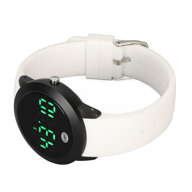 Digital Waterproof Watch, Ultra Thin Case, Multifunctional, Touch Screen, 12 24 Hours, Shockproof, Stopwatch Timer, Three Sets Of Alarms, Waterproof 50m, Silicone