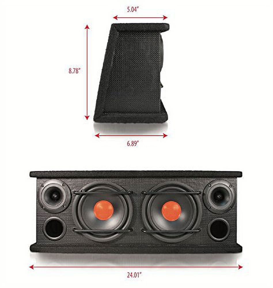 Dual SBX6502 Dual Electronics Full Range Enclosed Car Speakers