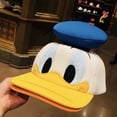 thumbnail image 1 of Gorra con visera de pato Donald Fauntleroy, gorro de dibujos animados Don recorte, sombrero de viaje para el sol, regalos para niños y niñas, 1 of 5