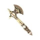 thumbnail image 1 of Broche de Halloween ANGGREK Vintage Tomahawk 6 x 2.8cm, 1 of 8