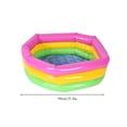 thumbnail image 4 of Greensen Toy Round Pool，Rainbow Space Toy，Sand Table Fishing Toy,Three-layer Rainbow Space Toy Sand Table Fishing Toy Small Pool Child Inflatabl Swimming Pool, 4 of 8