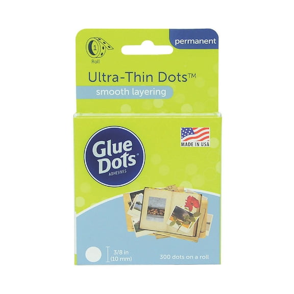 Ultra Thin Glue Dots - Basic Supplies - 1 Piece