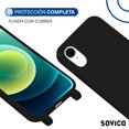 thumbnail image 2 of Funda de Protección para iPhone XR - Sovico - Silicón con Correa, 2 of 6