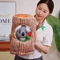 thumbnail image 1 of Kawaii Rose Koalas con árbol, juguete de peluche, animales de peluche, lindo Koala, regalo de cumpleaños, decoración del hogar, 1 unidad589, 1 of 5