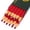 Red, variant on FENGGHAO 12-Pack Industrial Wax Marking Crayons, Peelable Pull String Crayons for Lumber Metal and Fabric, Red