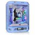 thumbnail image 4 of Thermaltake The Tower 600 Hydrangea Blue Mid Tower ATX Chassis CA-1Z1-00MFWN-00, 4 of 8