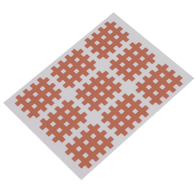 Cinta Atlética, Cinta De Kinesiología Cinta Cruzada Para La Cara 10PCS Cinta Elástica De Kinesiología Cruzada En Espiral Cintas Cruzadas De Fisioterapia 74x98