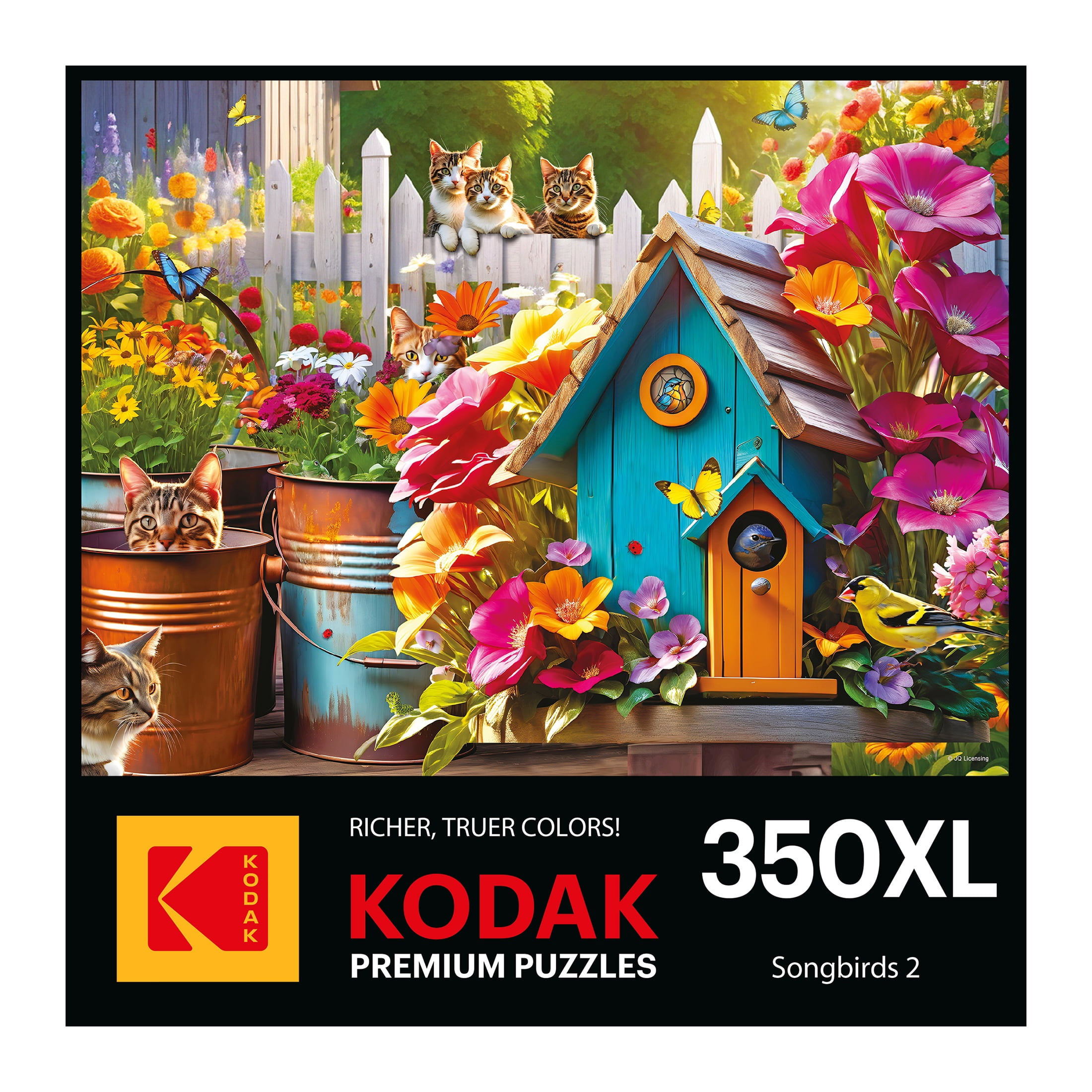 RoseArt Kodak 350-Piece Songbirds 2 Adult Interlocking Jigsaw Puzzle