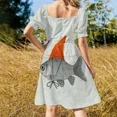thumbnail image 3 of Robe Sans Manches Dorée pour Femmes Été 2024 Robes de Soirée pour Femmes, 3 of 4