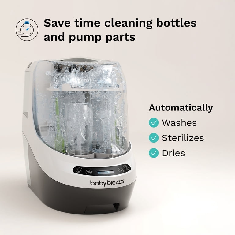 Baby Brezza Baby Bottle Washer Pro - Clinically Proven Better