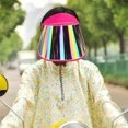 thumbnail image 4 of Summer Sun Visor, UPF 50+ UV Visor, UV Protection Hat Against UV Rays, Windproof Clear Visor, 360° Rotation UV Face Visor, 4 of 8