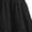 Black, variant on Women's Vintage Irregular Hem Midi Skirts High Waist Long Skirts Summer Boho Skirt Flowy Medieval Long Skirt Solid Color Midi Skirt with Pockets Beige XXL
