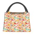thumbnail image 1 of Fotbe Colorful Chicken Bolsa Térmica Portátil con Estampado, Bolsa de Entrega de Alimentos Aislada, Bolsa Reutilizable de Gran Capacidad para Comidas y Supermercado, 1 of 6