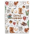 thumbnail image 1 of Manta de bebé Locobird Western Cowboy 76x102 cm Soft, 1 of 8